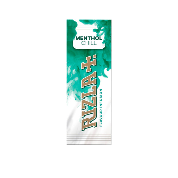 Rizla Menthol Chill Flavour Cards Infusion Pack of 25 | The CBD Hut