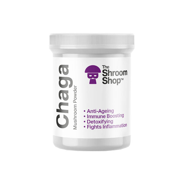 The Shroom Shop Chaga Mushroom 90000mg Powder | The CBD Hut