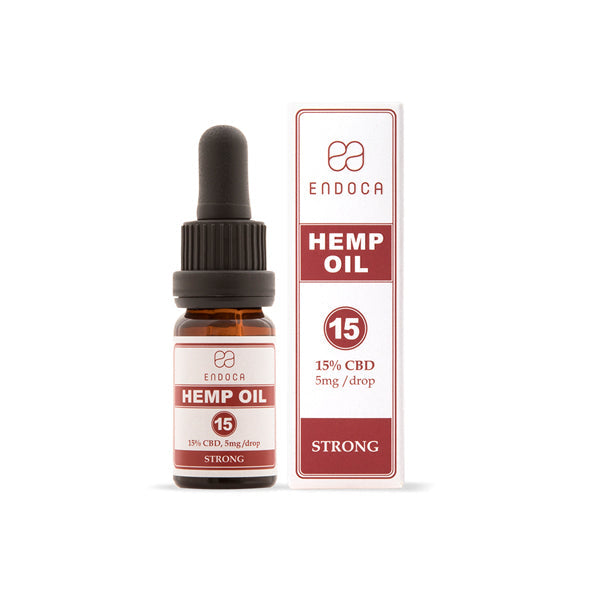 Endoca 1500mg Hemp Oil Drops - 10ml | The CBD Hut