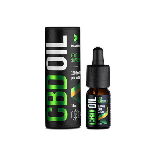 Reakiro 1500mg CBD Oil 15% Full Spectrum - 10ml (BUY 1 GET 1 FREE) | The CBD Hut