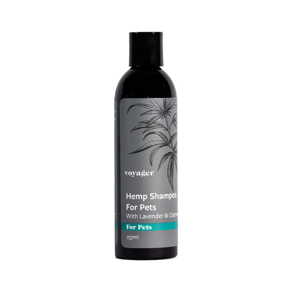Voyager Pets Lavender & Oatmeal Hemp Shampoo - 273ml | The CBD Hut