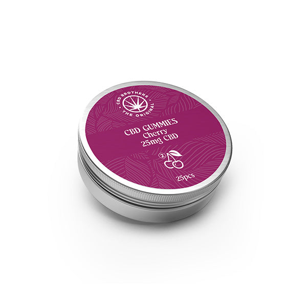 CBD Brothers 625mg CBD Cherry Gummies - 30 Pcs | The CBD Hut