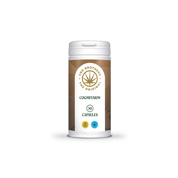 CBD Brothers Cognifusion 500mg Capsules - 30 Caps | The CBD Hut