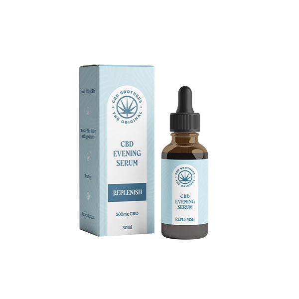 CBD Brothers 300mg CBD Evening Replenish Serum - 30ml | The CBD Hut