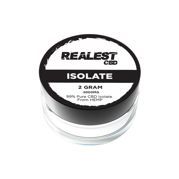 Realest CBD 2000mg CBD Isolate - 2g (BUY 1 GET 1 FREE) | The CBD Hut