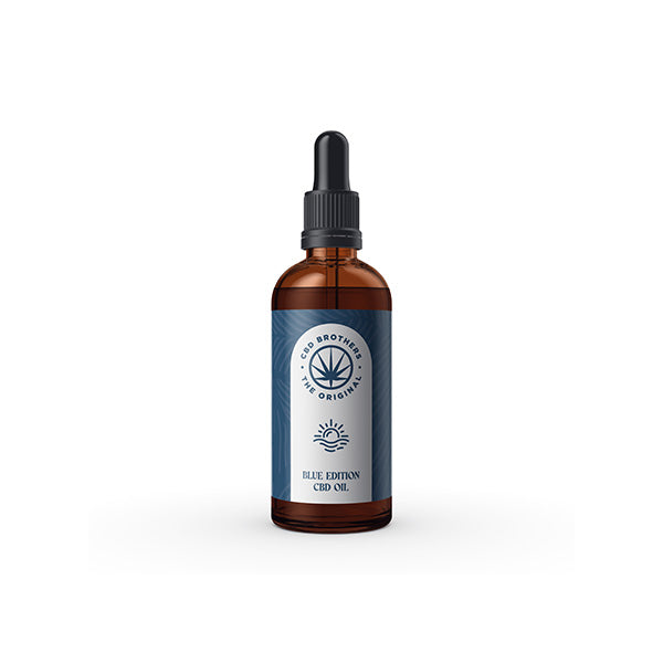 CBD Brothers Blue Edition 5000mg CBD Hemp Seed Oil - 100ml | The CBD Hut