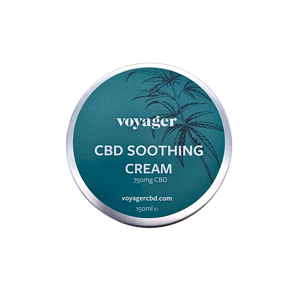 Voyager 750mg CBD Soothing Cream - 150ml | The CBD Hut