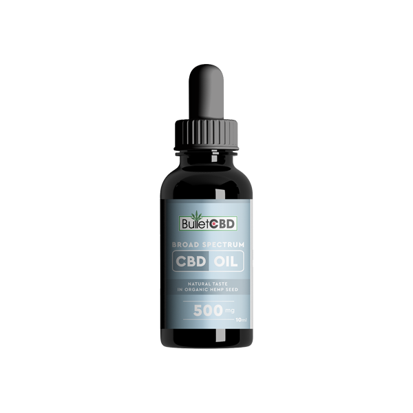 Bullet CBD 500mg Broad Spectrum CBD Oil - 10ml | The CBD Hut