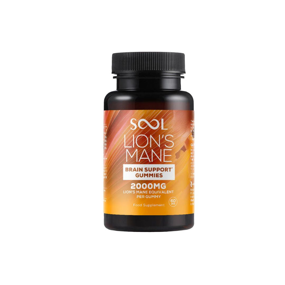 SOOL 2000mg Lion's Mane Brain Support Gummies - 60 Pieces | The CBD Hut