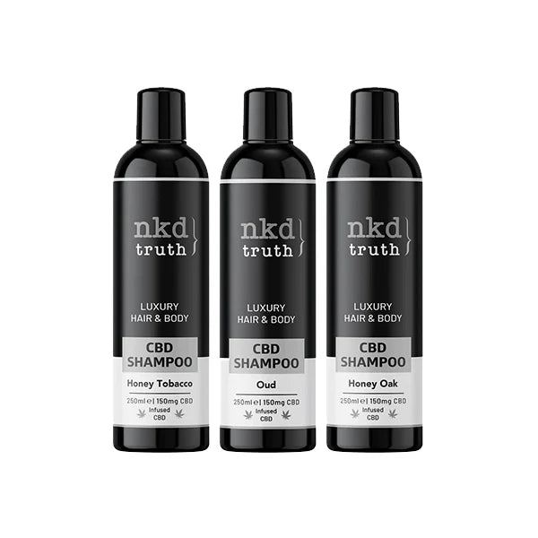 NKD 150mg CBD Hair and Body Shampoo - 250ml | The CBD Hut