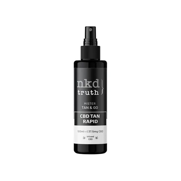 NKD Truth 37.5mg CBD Rapid Self Tan - 100ml | The CBD Hut