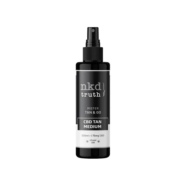 NKD 75mg CBD Medium Self Tan - 200ml | The CBD Hut