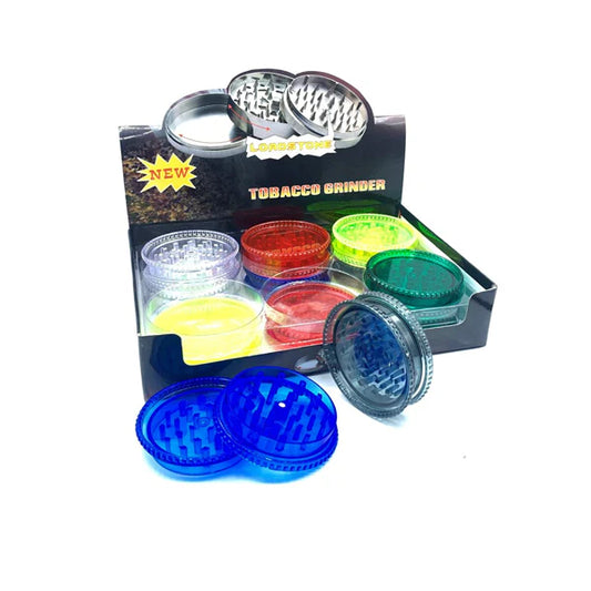 3 Parts NO.1 Magnetic Plastic 55mm Grinder | The CBD Hut