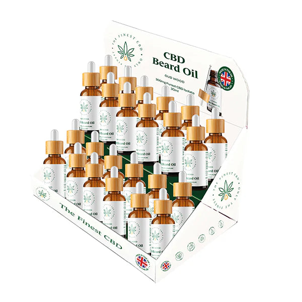 The Finest Balm CBD Beard Oil Bundle - Box of 24 | The CBD Hut