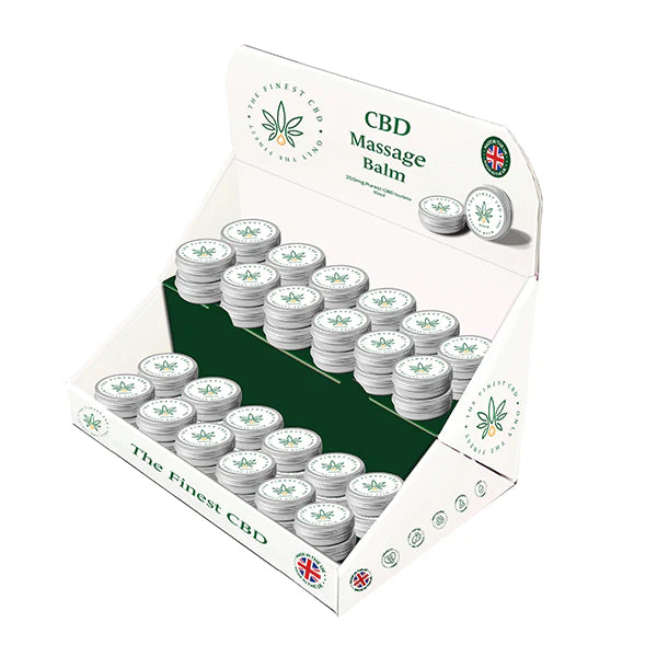 The Finest Balm CBD Massage Balm CDU Bundle x48 Units | The CBD Hut