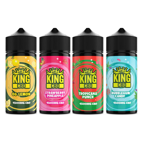 King CBD 4500mg CBD E-Liquid - 120ml (BUY 1 GET 1 FREE) | The CBD Hut