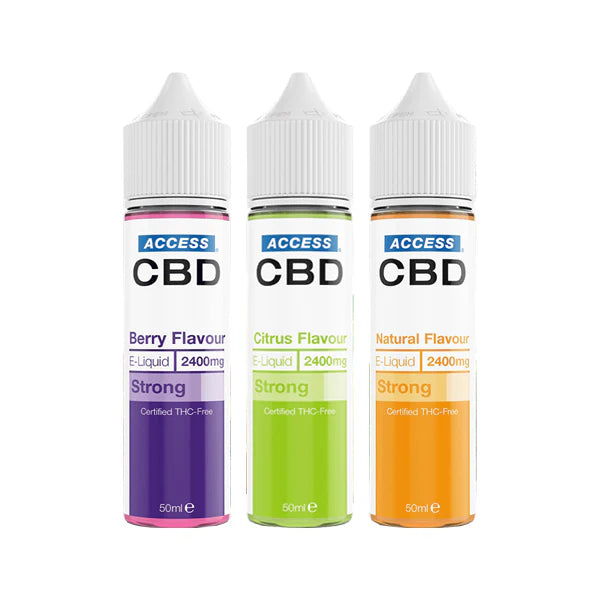 Access CBD 2400mg CBD E-Liquid - 50ml (60PG/40VG) | The CBD Hut