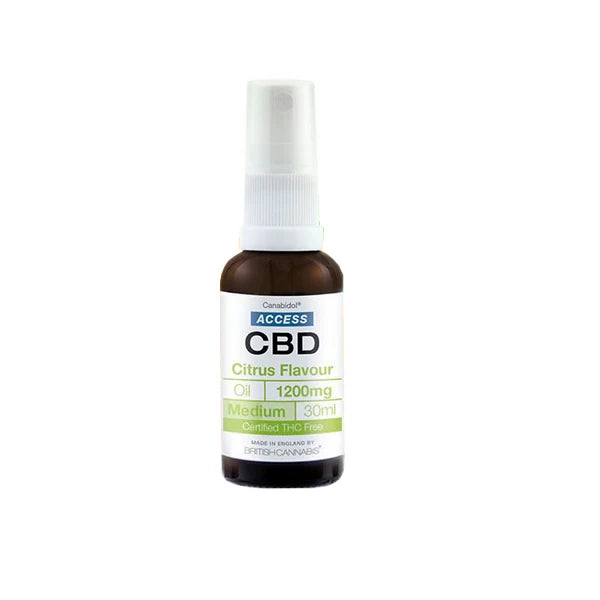 Access CBD 1200mg CBD Oil - 30ml - Citrus Flavour | The CBD Hut