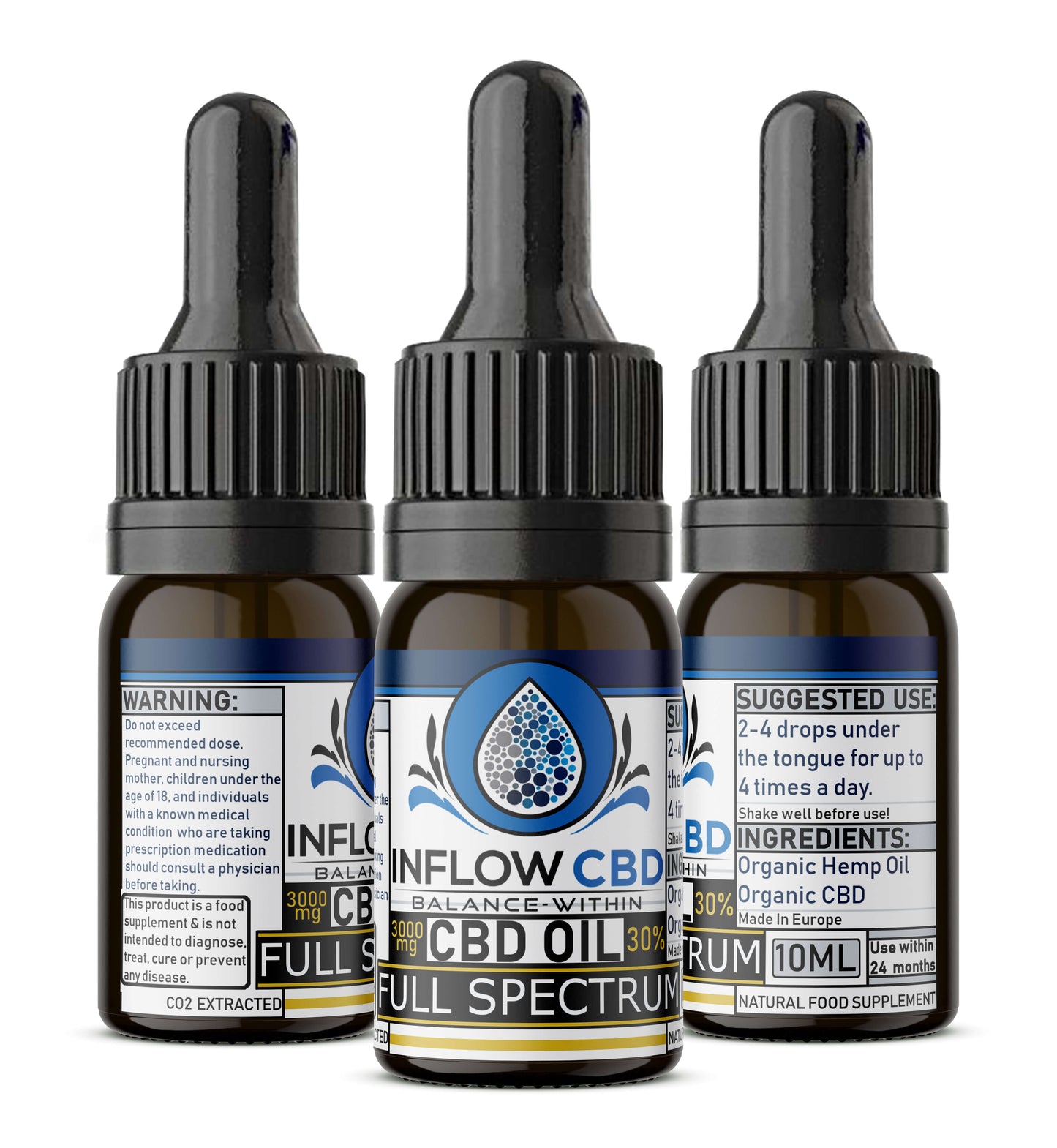 Inflow Alternative CBD 30% CBD Oil 10ml