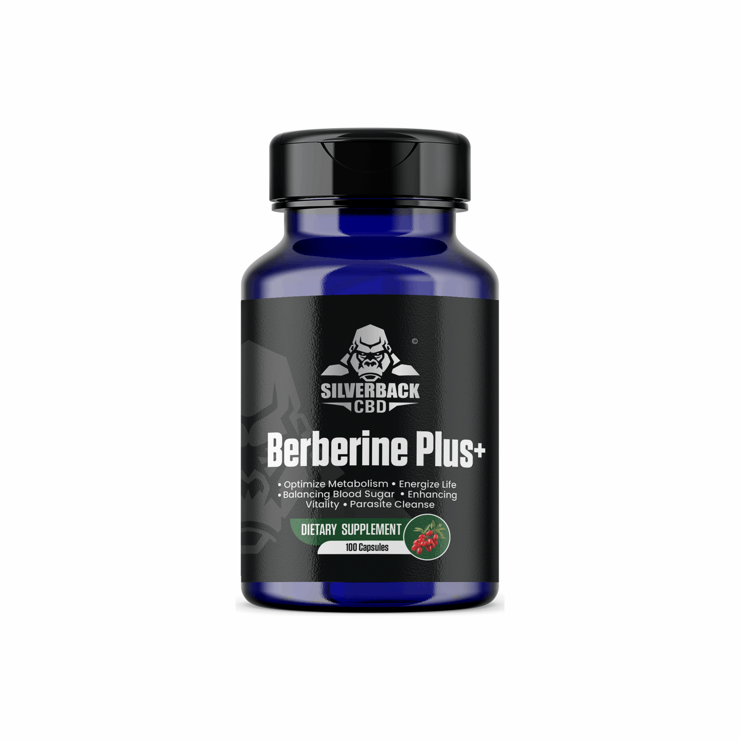 Silverback Berberine Plus Capsules 100 pack
