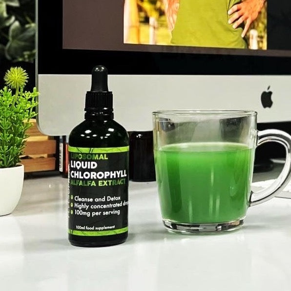 Feel Supreme Liposomal Chlorophyll Drops 100ml bottle