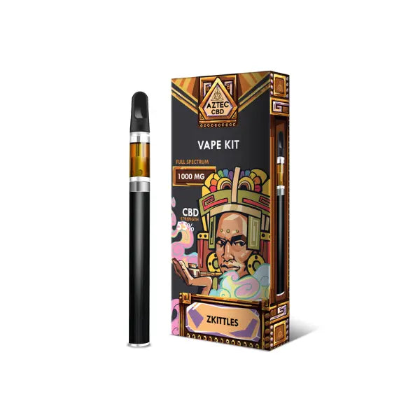 Aztec 1000mg CBD Vape Kit - Zkittles | The CBD Hut