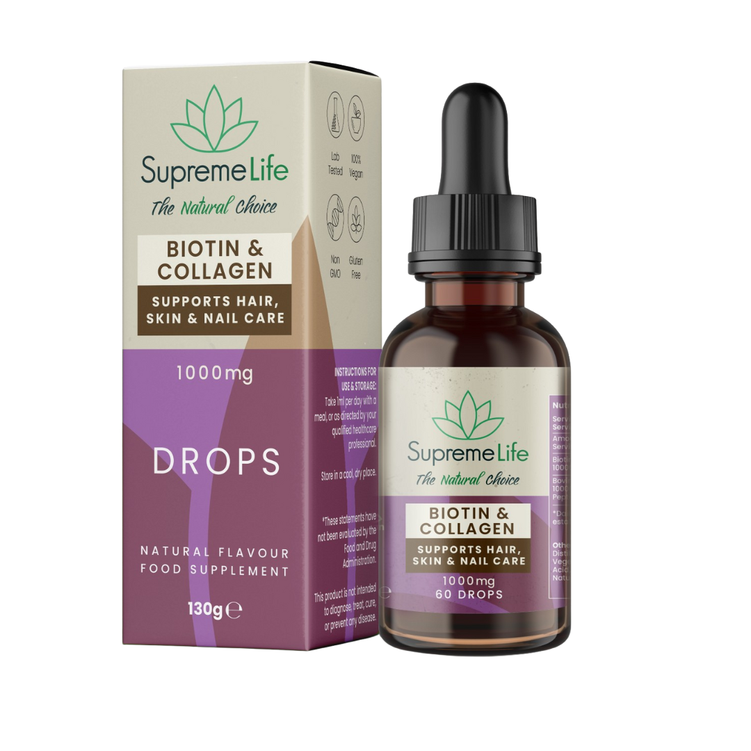 Supreme Life Biotin & Collagen Drops 60ml