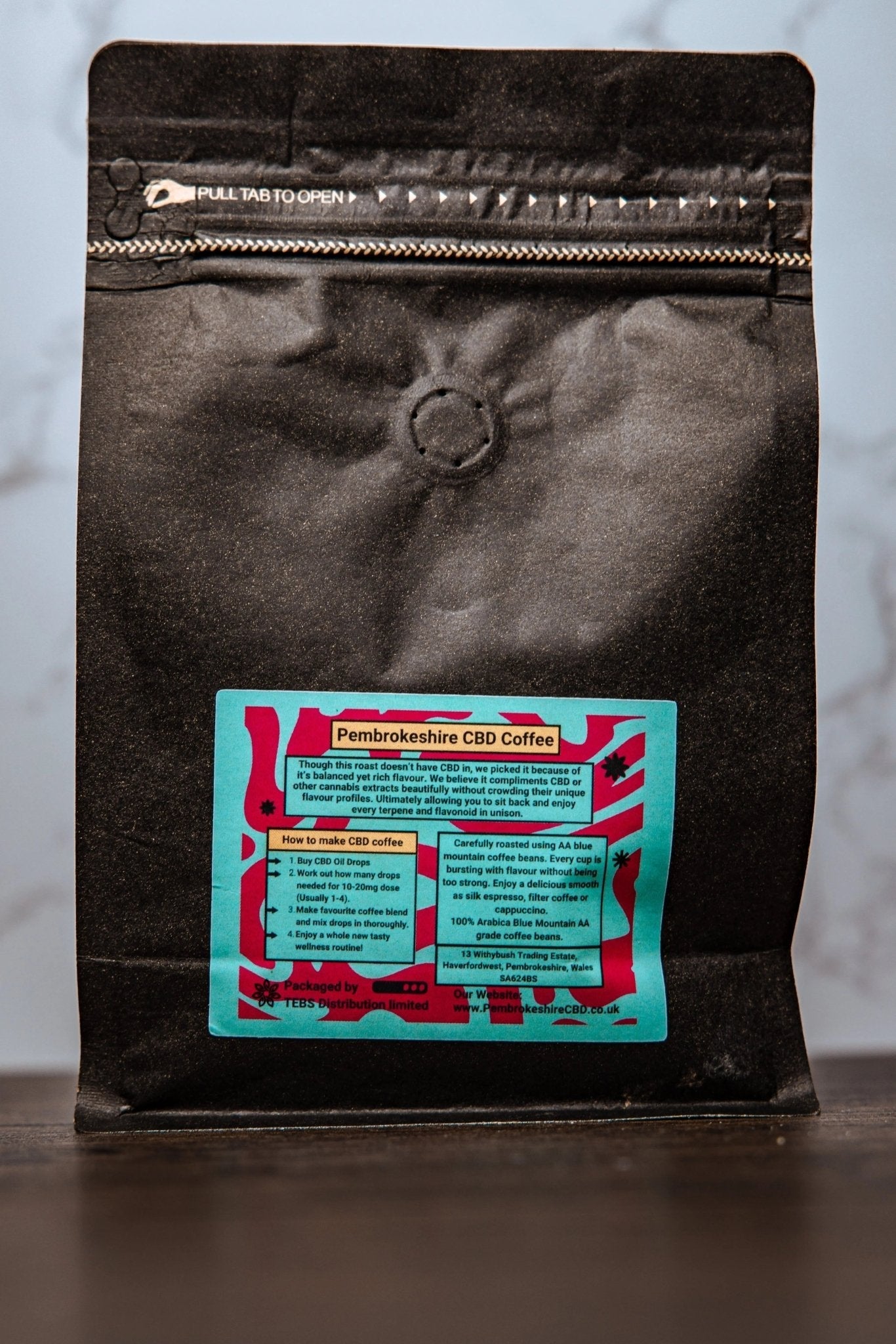 Blue Mountain Coffee For CBD at The CBD Hut