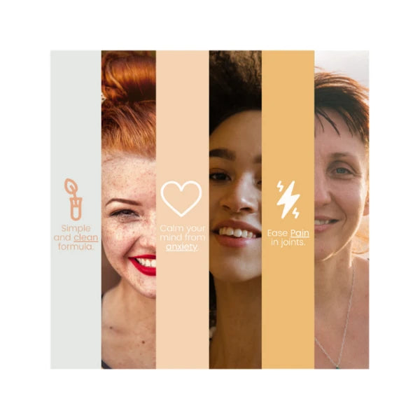 Bullet CBD benefits - simple & cleam formula, calm your mind from anxiety & ease pain in joints | The CBD Hut