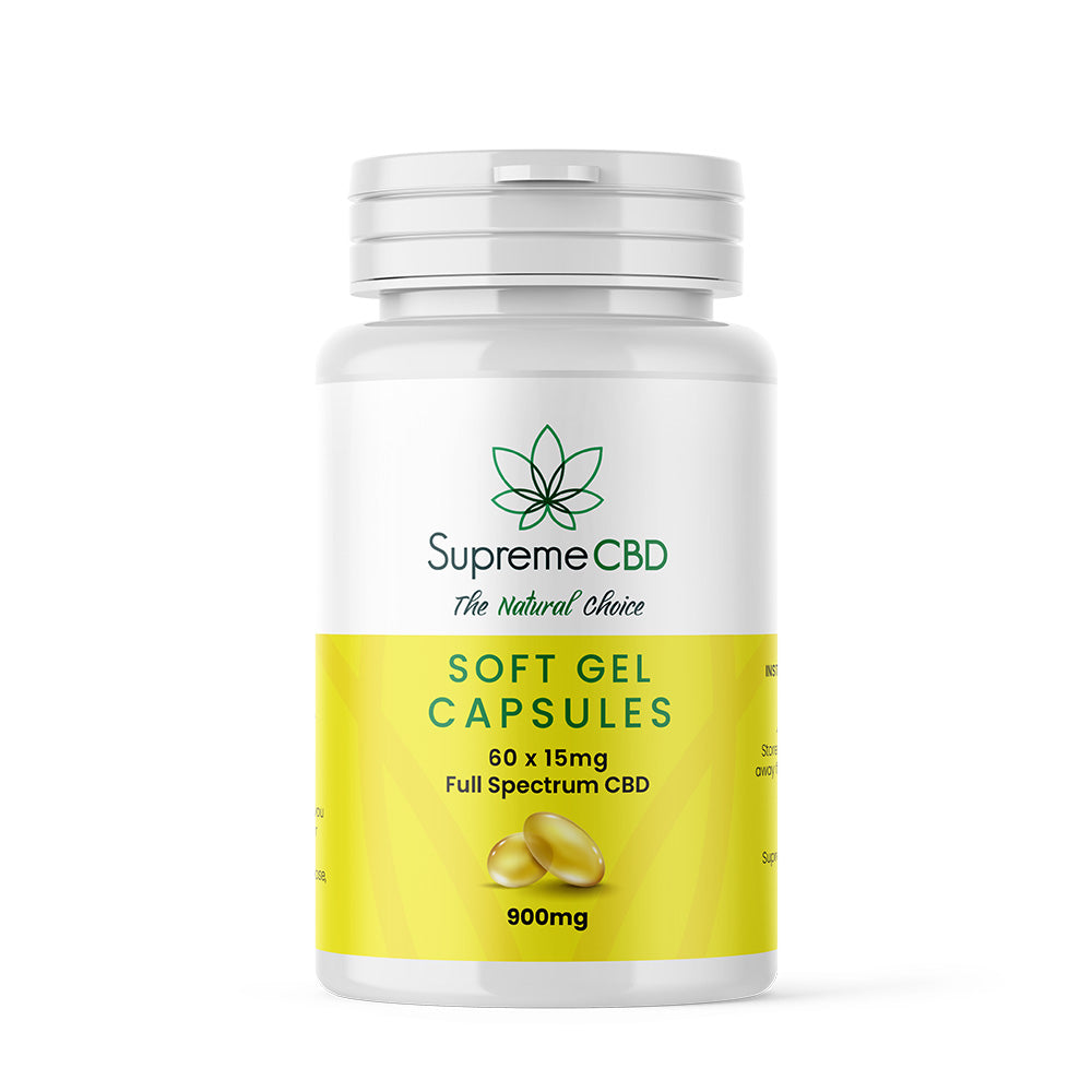 Supreme CBD Gel Capsules 900mg