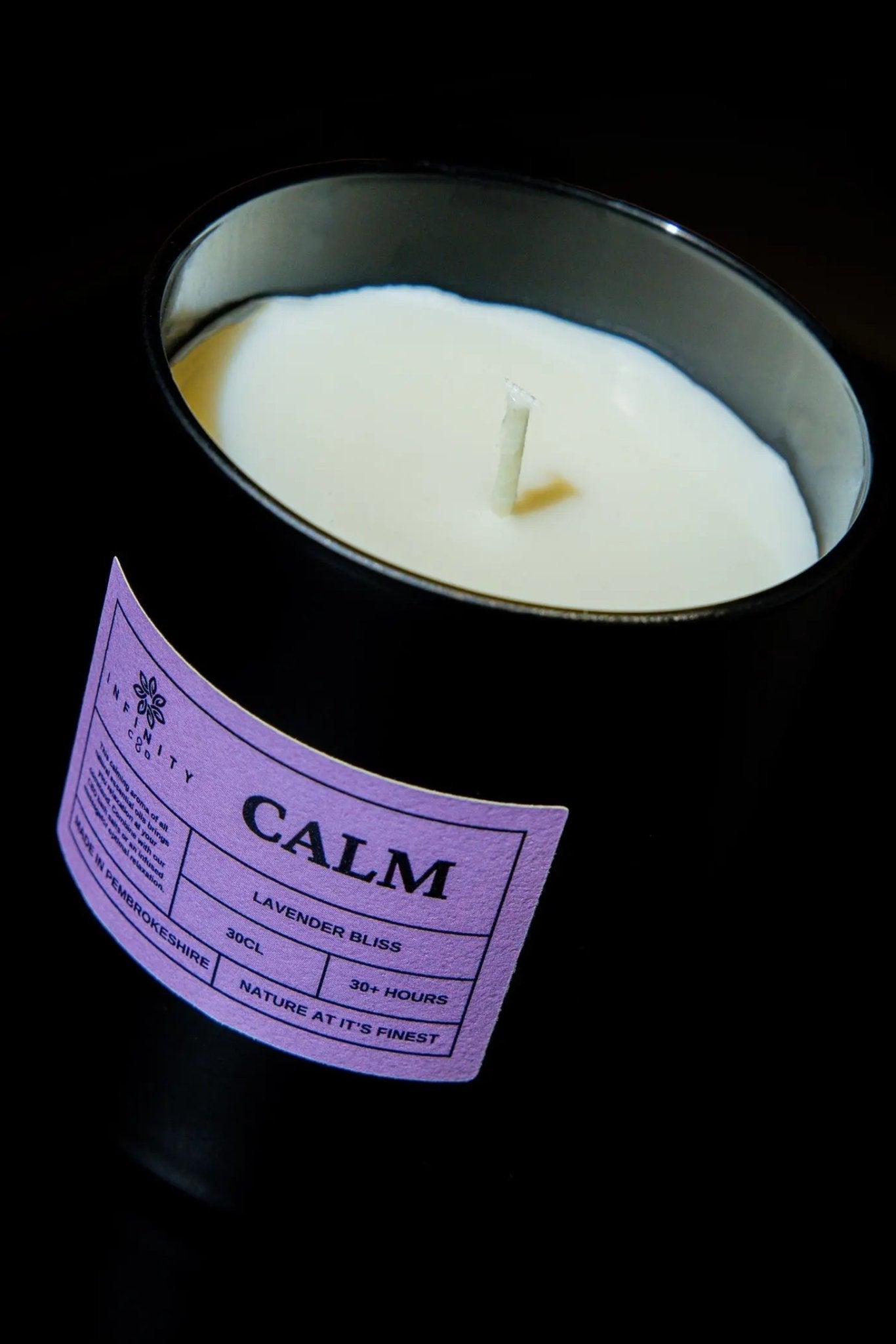 Infinity CBD Calm Essential Oil Candle