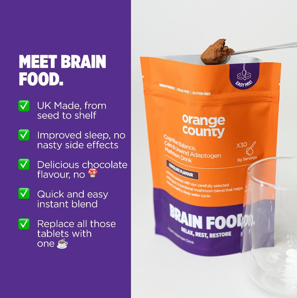 Orange County BRAIN FOOD. | Day & Night Starter Bundle - benefits | The CBD Hut