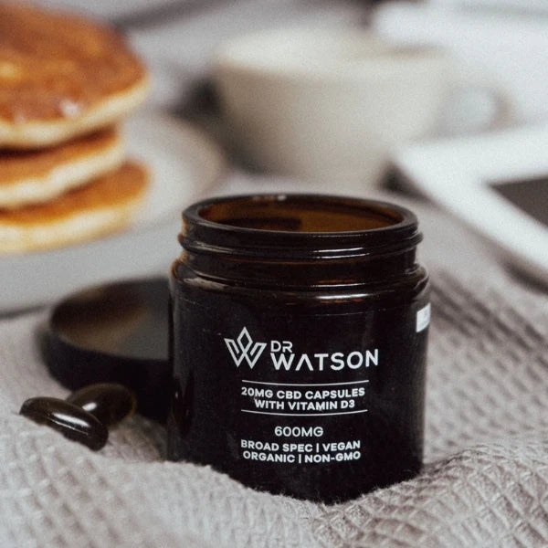 Dr Watson 600mg CBD Capsules | The CBD Hut