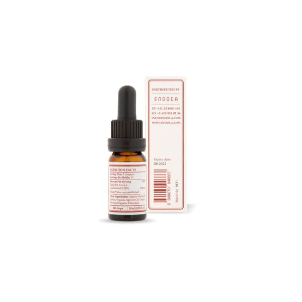 Endoca Mint & Chocolate 1500mg CBD Hemp Oil Drops - 10ml - ingredients | The CBD Hut