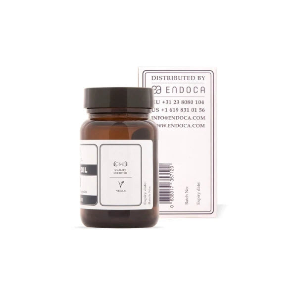 Endoca 300mg CBD Hemp Oil Capsules - 30 Caps - ingredients | The CBD Hut