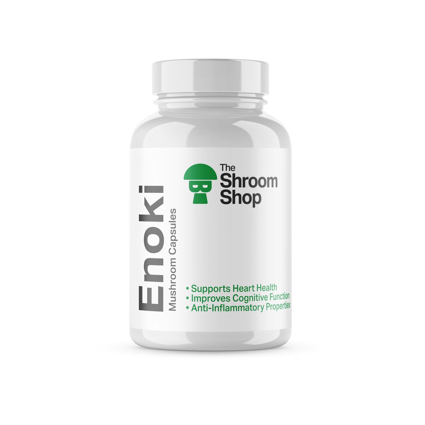 The Shroom Shop Enoki Mushroom Capsules 90 Capsules