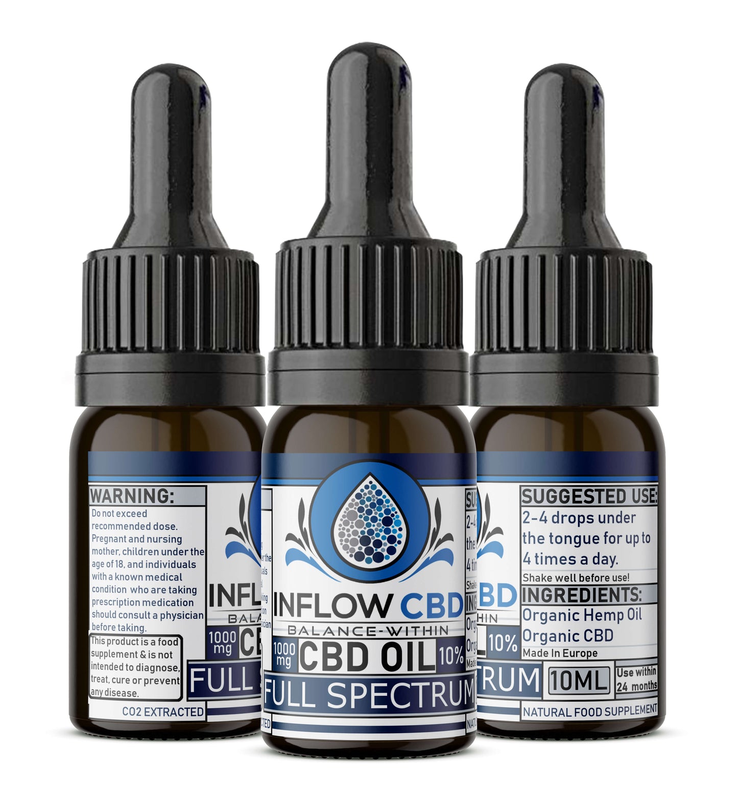 Inflow Alternative CBD 10% CBD Oil 10ml