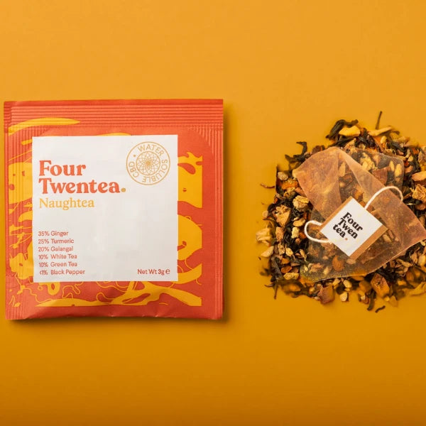 Four Twentea 10mg CBD Spiced Blend Tea (Naughtea) - 14 Bags | The CBD Hut