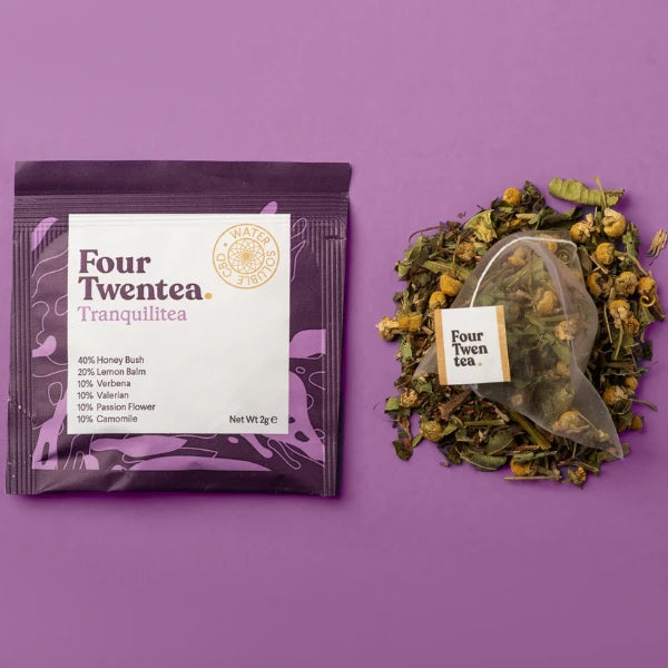 Four Twentea 10mg CBD Herbal Tea (Tranquilitea) - 14 Bags | The CBD Hut