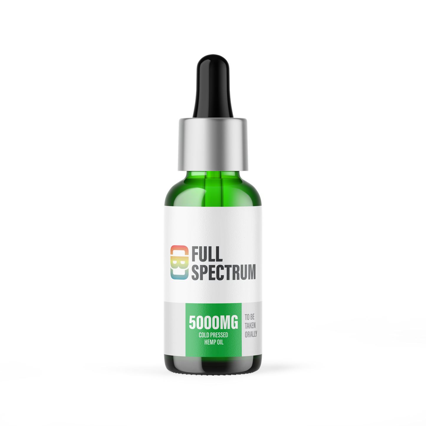 CBD Asylum Full Spectrum CBD Oil 5000mg 10ml bottle
