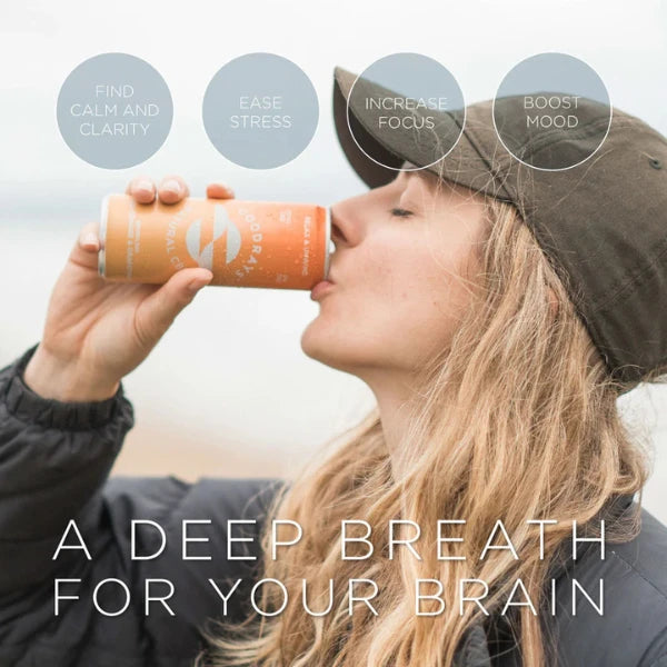 Goodrays 30mg CBD Blood Orange & Grapefruit Seltzer product benefits | The CBD Hut