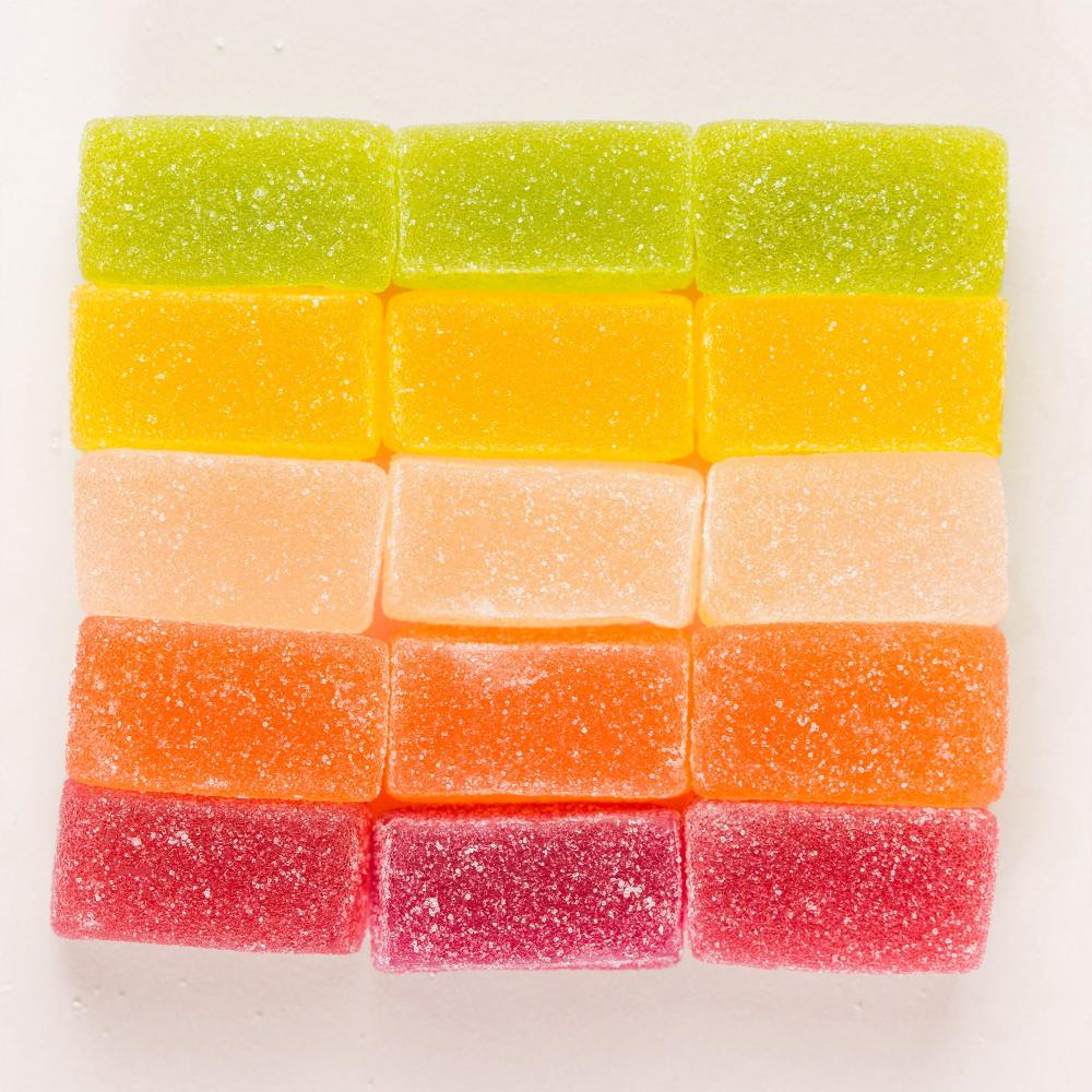 Orange County Vegan Turmeric Gummies - Mixed Fruit Flavoured | The CBD Hut