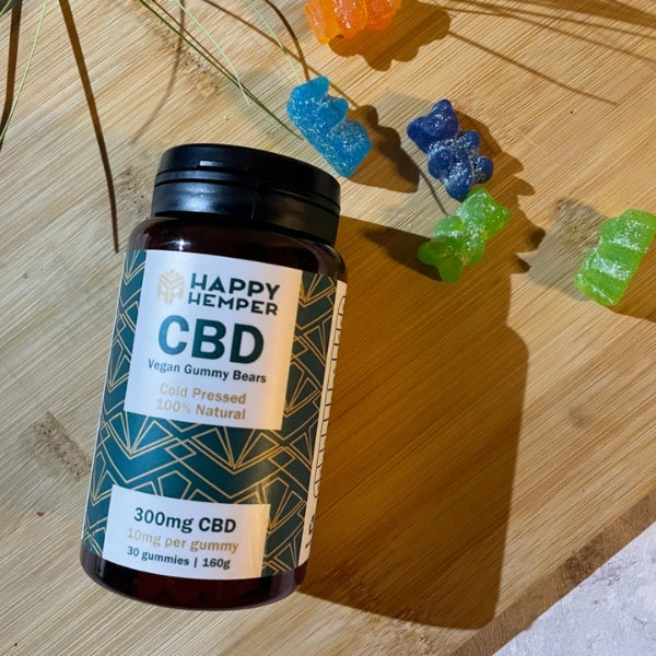 Happy Hemper Vegan CBD Gummy Bears | The CBD Hut