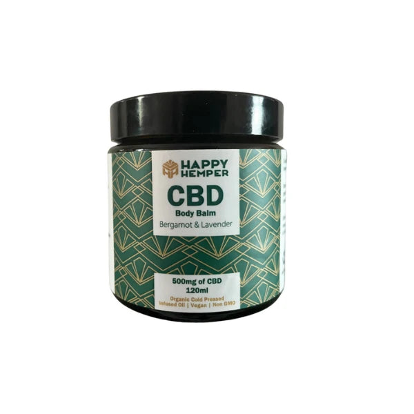Happy Hemper 500mg Body Balm - 120ml | The CBD Hut