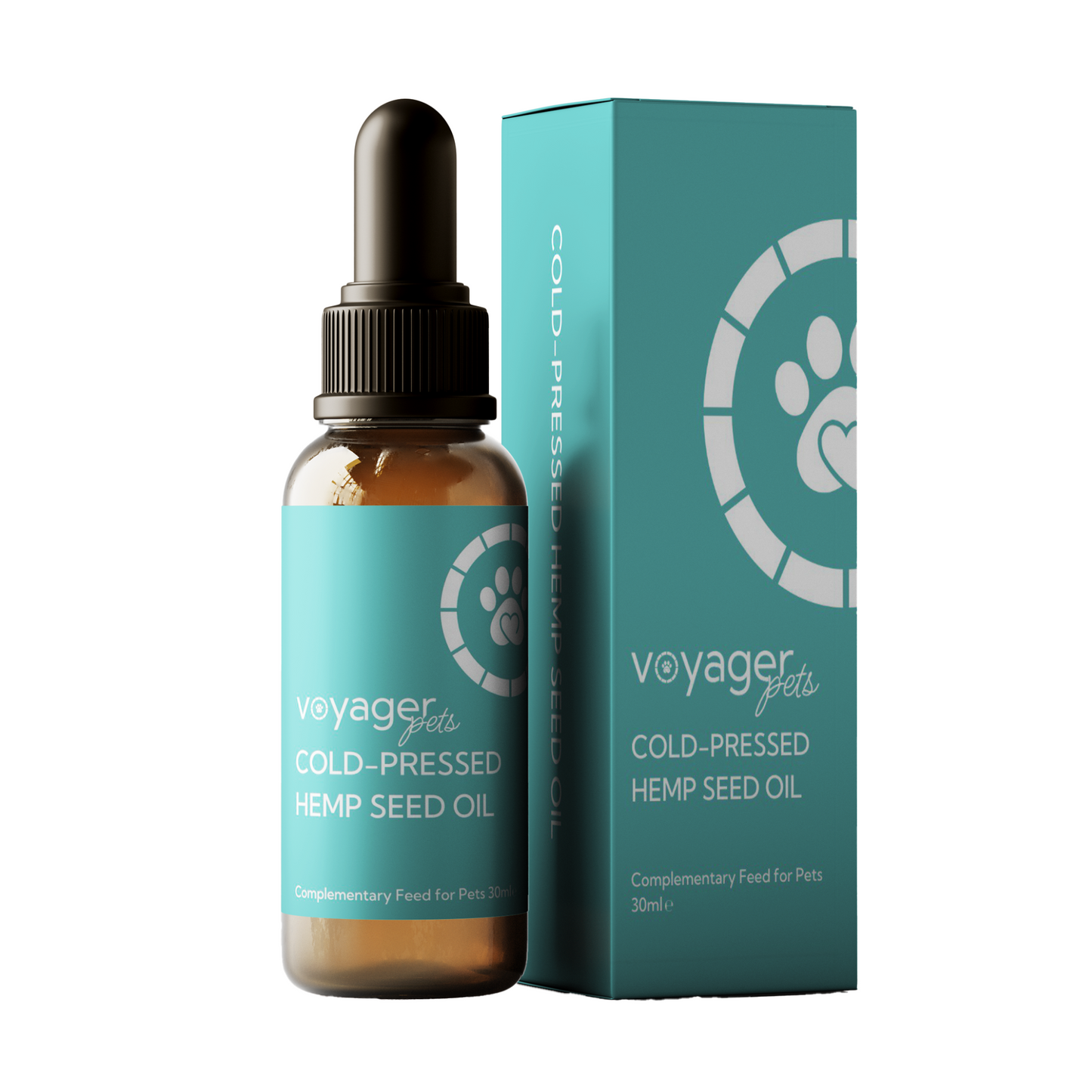 Voyager Cold-Pressed Hemp Seed Oil for Pets