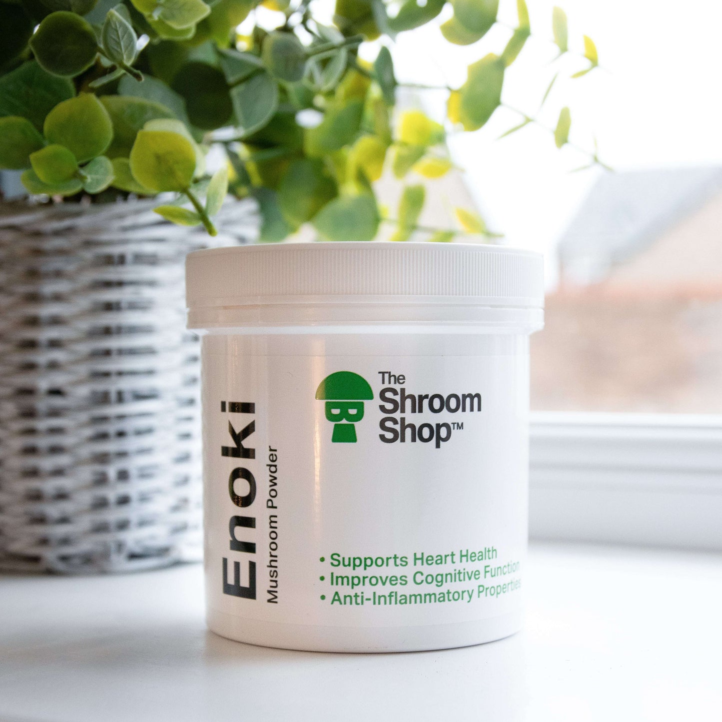 The Shroom Shop Enoki Mushroom Powder 90g product image