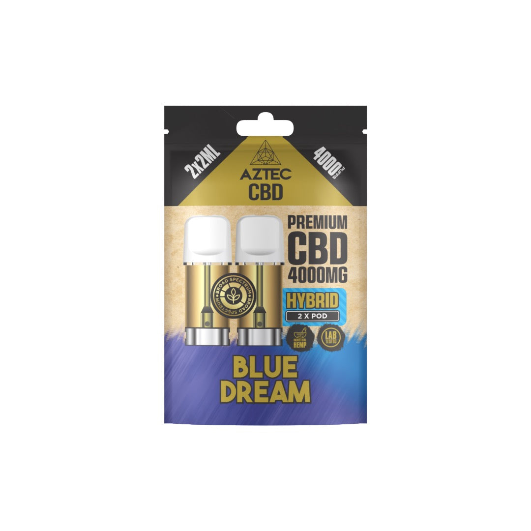 Aztec 4000mg CBD Pods - 4000 Puffs/2 Pack | The CBD Hut
