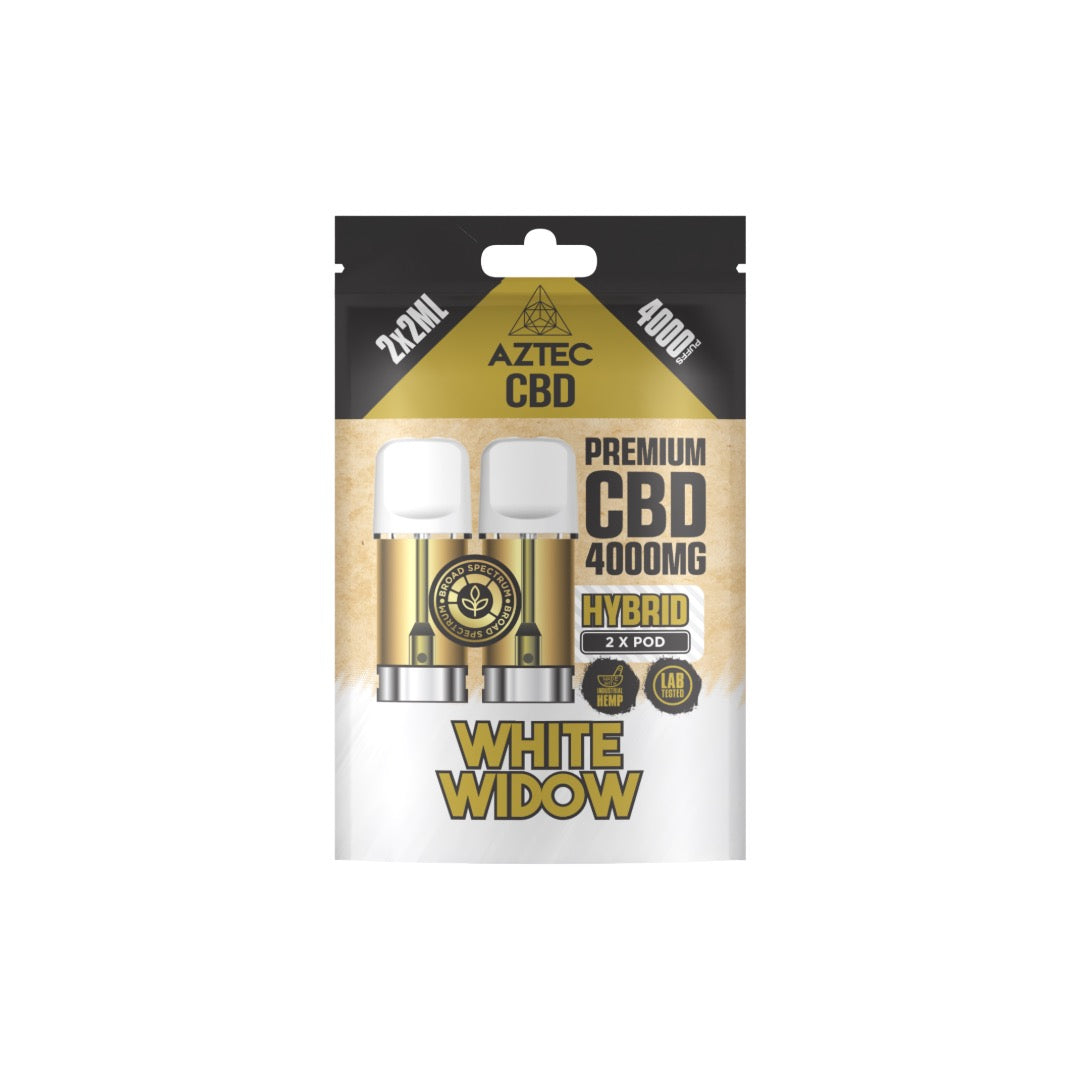 Aztec 4000mg CBD Pods - 4000 Puffs/2 Pack | The CBD Hut