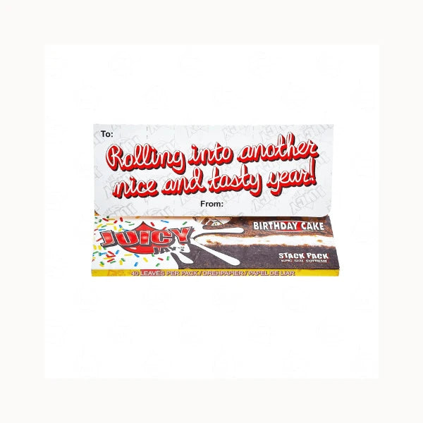 Juicy Jay Birthday Cake Flavour King Size Rolling Papers | The CBD Hut