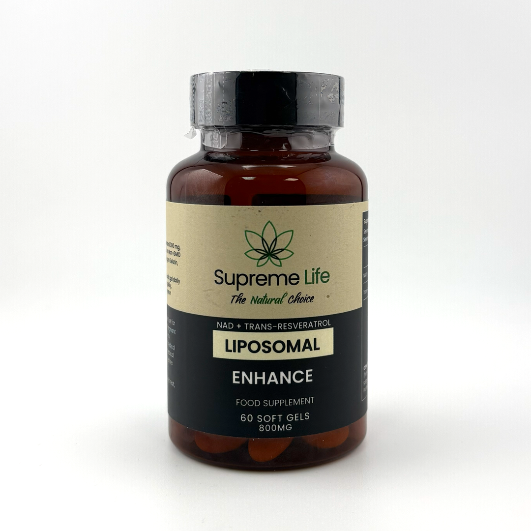Supreme CBD Liposomal NAD+ & Resveratrol Gel Capsules